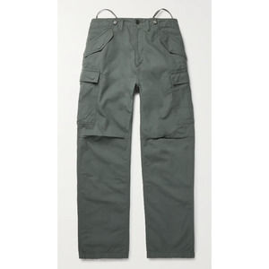 Visvim Green Jumbo Eiger Sanction Cargo Pants In Olive size 3
